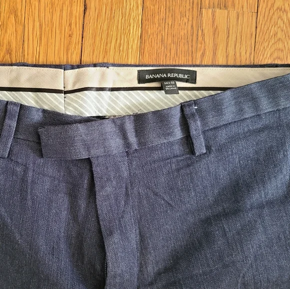 Banana Republic | Pants | Banana Republic Dark Blue Dress Pants 34 X 32 |  Poshmark